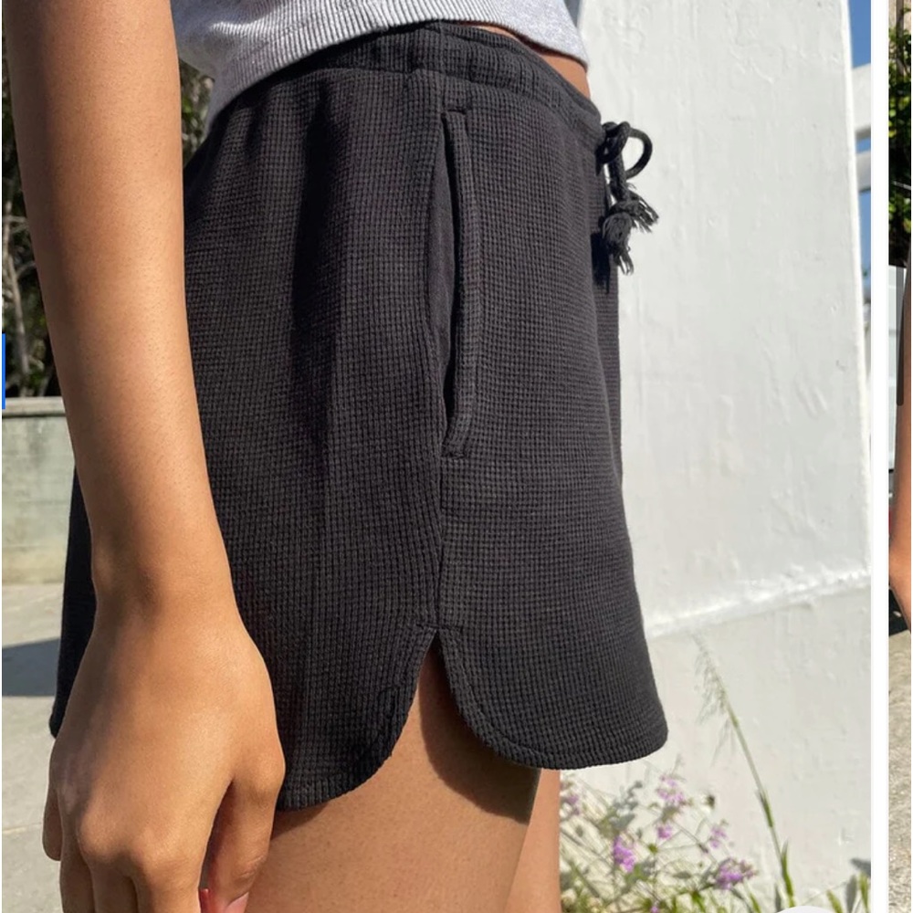 2 pairs of Black and White brandy Melville Shorts